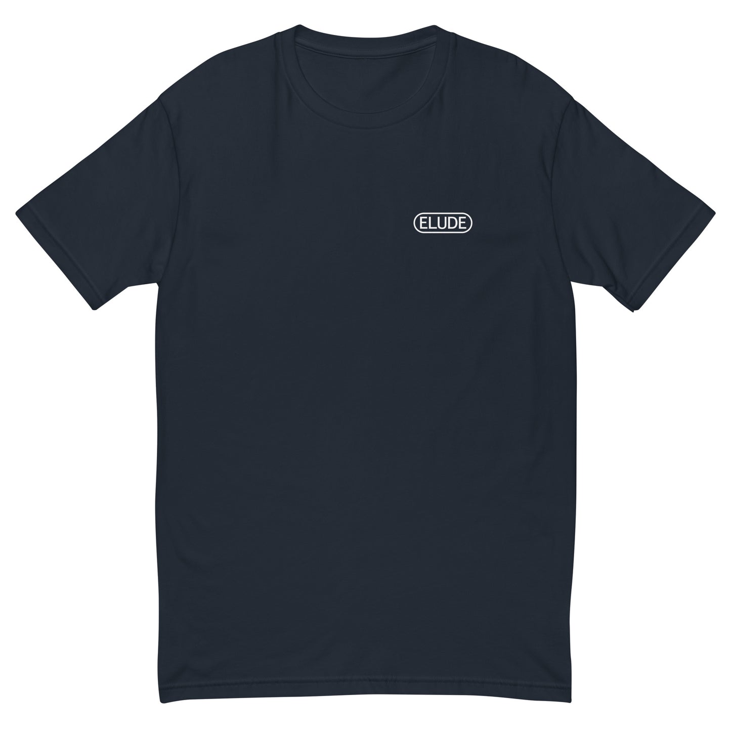 Short sleeve t-shirt front view navy